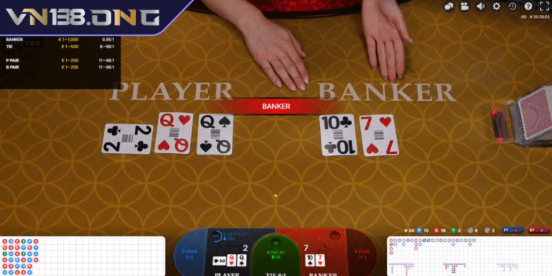 Baccarat VN138 - Nắm Bắt Quy Luật Và Chiến Thuật Cho Tân Thủ 3 Chiến thuật chơi Baccarat VN138 dạng cầu bệt